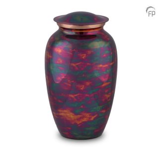 HU 293 Metaal urn Raku